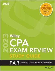 Wiley's CPA 2023 Study Guide: Financial Accounting and Reporting