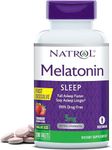 N.ATROL MELATONIN 5MG STRAWBERRY -Flavored Dietary Supplement for Restful Sleep, 200 Fast-Dissolve Tablets, 200 Day Supply