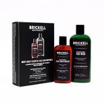 Brickell Men's Daily Essential Face Care Routine II, Purifying Charcoal Face Wash and Daily Essential Face Moisturizer, Natural and Organic, Unscented