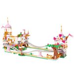 Vinbosion Building Blocks Set, Roller Coaster Castle Building Toys,Playground Park Building Blocks Kit, Gift for Christmas, Birthday, New Year