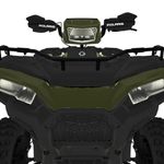 Polaris ATV Handguards in Black, 2 Pack