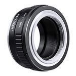 K&F Concept M42 to NEX Lens Mount Adapter, for M42 Screw Mount Lens and Compatible with Sony Alpha E-Mount Cameras