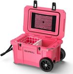 55 Quart Cooler with Wheels, Ice Ch