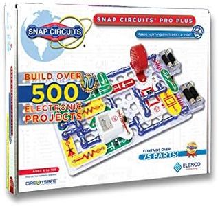 Snap Circuits Pro PLUS SC-510 Electronics Exploration Kit | Over 510 STEM Projects | Full Color Project Manual | 75 Parts | STEM Educational Toys for Kids 8+