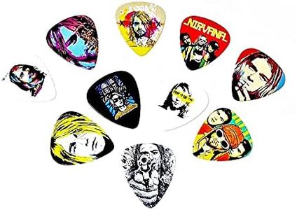 Nirvana | Kurt Cobain Guitar Picks (10 picks in a pack)