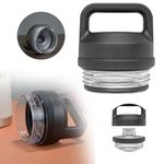 Chug Cap Replacement Lid Accessory Fits for YETI Rambler Bottle Water Bottle Accessories Bottle Chug Cap for 18 oz 26 oz 36 oz 64 oz Chug Replacement Lid (1pc)