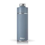 Ninja Thirsti 24oz Travel Bottle for Sparkling Drinks, Fizzier Longer, Leak Proof, 24 Hours Cold, Dishwasher Safe, Insulated Tumbler, Blue, DW2401CBL (Canadian Version)