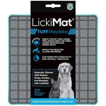 Lickimat Tuff, Heavy-Duty Playdate, Dog Slow Feeder Lick Mat, Boredom Anxiety Reducer; Perfect for Food, Treats, Yogurt, or Peanut Butter, Fun Alternative to a Slow Feed Dog Bowl, Turquoise