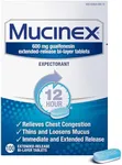 Mucinex 12 Hour 600 mg Guaifenesin 