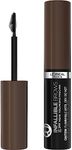 L’Oréal Paris Infallible 24H Volumizing Brow Mascara, Long-Lasting & Up to 2x Fuller Looking Brows, Dark Brunette, 4 mL