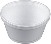 DART 8SJ20 8 oz Squat Foam Containe