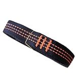 Hammock Straps High Load Bearing Knot Hammock Straps Extension Straps High Strength Polyester Webbing (Size : Black Orange jumper280*2.5cm)