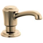 Delta soap dispenser, Lumicoat Champagne Bronze