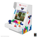 MY ARCADE Tetris Pico Player: 3.7" Fully Playable Portable Tiny Arcade Machine with 101 Retro Games, 2" Screen Color Display, Small