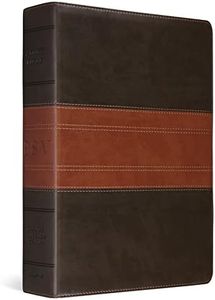 ESV Study Bible, Large Print (TruTone, Forest/Tan, Trail Design)