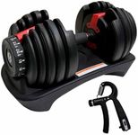 MotionGrey Adjustable Dumbbell Set