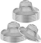 10pcs Mesh Sink Strainer, 4.5" Diameter Stainless Steel Slop Basket Filter Trap, Metal Kitchen Drain Strainer, Hair Basket Drain - Fits Most Kitchen Sinks, Bathroom Sinks,Shower Drains,Floor Drain