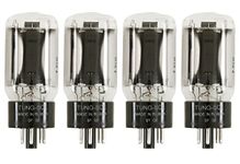 Tung-Sol 6L6 "STR" Power Vacuum Tube, Platinum Matched Quad