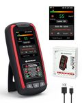 METRINARY Radon Detector for Home, Rechargeable Radon Monitor with TFT Color Display, Easy-to-Use, Portable Radon Tester with 12H Initial Result, 504 Days Data Memory, Visual & Audible Alert (Bq/m³)