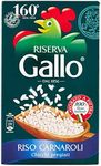 12 x Gallo Riso Riserva Carnaroli, 100% Italian Rice, Cooking Time 15 Minutes, Ideal for Risottos, Pack of 1 kg + Italian Gourmet Polpa di Pomodoro 400 g Tin