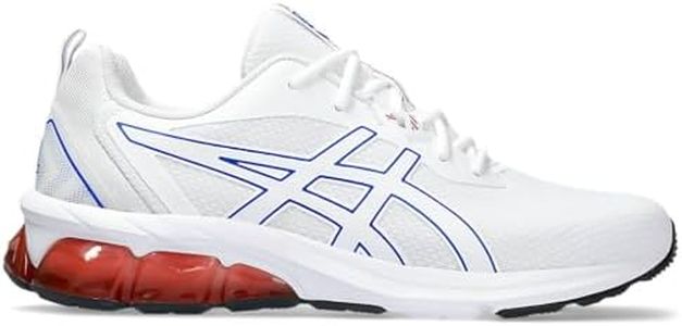 ASICS Men's Gel-Quantum 90 IV Sneakers, White/Illusion Blue, 8 UK