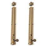 Atom 10 inch Aluminium Tower Bolt | Antique Finish | Home and Offices Doors and Windows Tower Bolt, TB001, Pack of 2