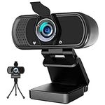 Webcam with Microphone,Hrayzan 1080