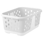 IKEA BLASKA Clothes-basket, white, 36 l (10 gallon) ,polypropylene;Plastic