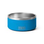 YETI Boomer 8, Stainless Steel, Non-Slip Dog Bowl, Holds 64 Ounces, Big Wave Blue