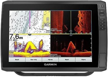 Garmin ECHOMAP Ultra 122sv, Sunlight-readable 12-inch Touchscreen Chartplotter/Sonar Combo with Worldwide Basemap