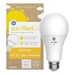 GE Sun Filled LED Light Bulb, 60 Watt Eqv, Soft White, A21 Standard Bulb, Medium Base