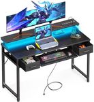 ODK Gaming Desk with Led Lights and