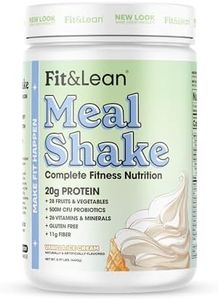 Fit & Lean Fat Burning Meal Replacement, Vanilla, 0.97 lb