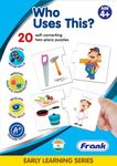 Frank Who Uses This? (40 Pieces) 20 Self-Correcting 2 Pcs Puzzle - Early Learner Logic Puzzles - Educational Toys and Games for Kids 4 Years and Above - 10158