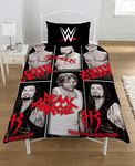 WWE 4 Stars Roman Reigns John Cena Panel Double Bed Duvet Quilt Cover Set