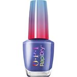 OPI RapiDry To Dry For | Opaque Dark Blue Crème Quick Dry Nail Polish | Vegan, Smudge Proof, Fast Drying