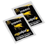 MYWIPE Individual Insect Repellent with Natural Citrepel 75® Wipes *New DEET Free Formula* (20)