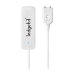 Ledgebit Smart Wi-Fi Water Leak Sensor – Wireless Battery-Powered Flood Detector | Smart Life App Alerts | Compatible with Alexa & Google Assistant