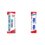 Pentel Super Hi-Polymer Lead Refills (0.7mm, HB Grade) + Pentel Hi-Polymer Large Eraser 2-Pack Bundle