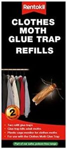 Rentokil FMP14 Clothes Moth Glue Trap Refills (Pack of 6)