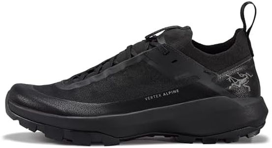 Arc'teryx Vertex Alpine GTX Shoe Men's | Fast and Light Gore-Tex Approach Shoe | Black/Black, 11.5