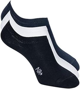 RedTape Solid No Show Socks for Men | Pack of 3 | Sneaker Socks
