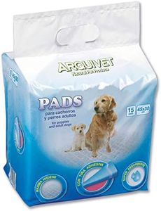 ARQUIVET Pads - Serviette éducative absorbante - 30x45cm - 15 uds - Sockers hygiéniques éducatifs