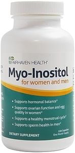 Fairhaven Health Myo-Inositol For Women and Men 120 Capsules