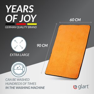 Glart XXL Car Drying Towel – Ultra Absorbent, Orange