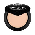 Nyx Professional Makeup Cosmetics Stay Matte But Not Flat Powder Foundation Natural