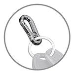 KeySmart Carabiner Clip for Keys - 