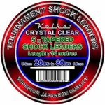 Koike Tournament Japanese Quality Sea Fishing Tapered Shock Leader Line Fluorescent Yellow 20-80lbs