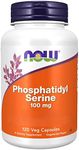 Now Foods, Phosphatidylserine, 100mg, 120 Vegan Capsules, Lab-Tested, Soy Free, Gluten Free, Vegetarian, Non-GMO