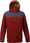 Burton Mens Covert Jacket, Fired Brick/Denim, Small